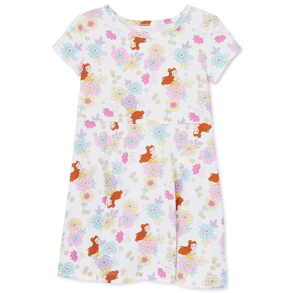 DISNEY Princess Beauty And The Beast BELLE Dress Toddler GIRL SIZE 5T NEW - Picture 1 of 5